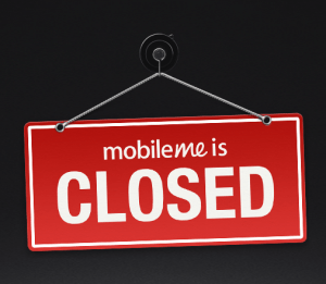 closed good bye mobile me